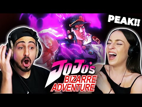 We reacted to EVERY *JOJO's BIZARRE ADVENTURE* OPENING and they were ABSOLUTELY MENTAL! (1-12)