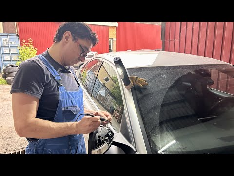 How to restore the folding mirror function on a VOLVO S80?