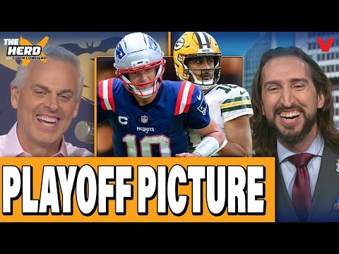 Colin Cowherd & Nick Wright DEBATE NFL Playoff predictions, Kansas City Chiefs | THE HERD NFL