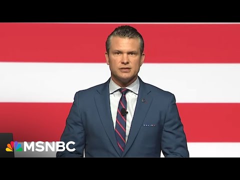 Secretary Hegseth calls for fixing 'decades of decay' in military during address