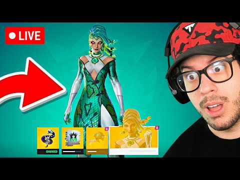 Unlocking STONE SORCERESS MEDUSA in Fortnite! (Season 2)