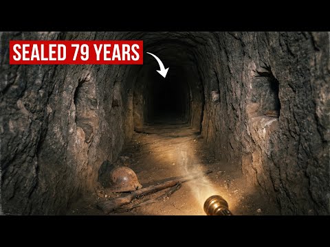 The Iwo Jima Tunnels Sealed Since 1945 - Finally Opened