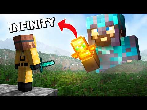 Minecraft Manhunt, But The Hunter Is Invincible