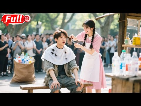 總裁裝成乞丐被全場嫌棄，只有這個窮丫頭幫他理發還收留回家！身份揭開後，總裁當場跪地求婚，全場傻眼！#短劇 #爽劇 #甜劇 #愛情劇 #drama #chinesedrama #总裁