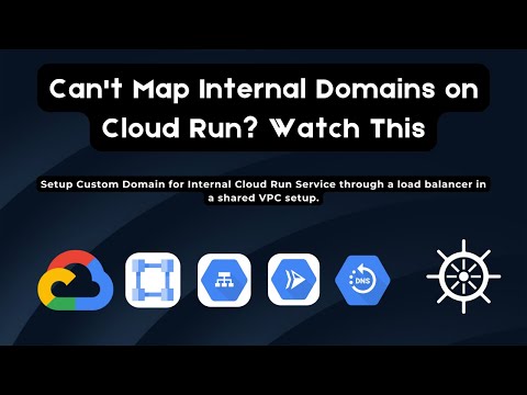 How to Map Custom Internal Domains to Cloud Run in a Shared VPC using Load Balancer