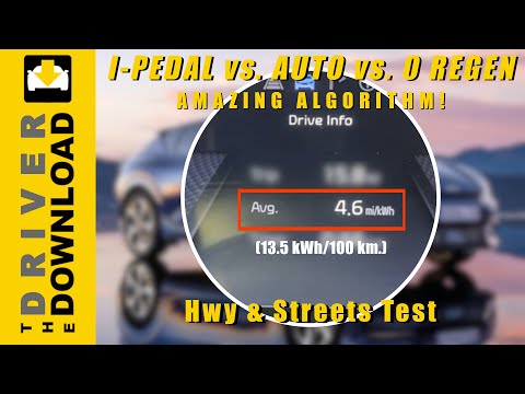 Part I: Think I-PEDAL Is The Most Efficient? SURPRISING Test Results!! Kia EV6 / Ioniq 5