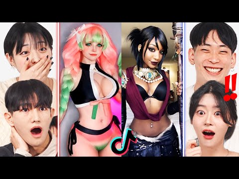 Boys VS Girls React To TikTok 'Cosplay'