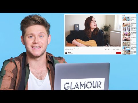 Niall Horan Watches Fan Covers on YouTube | Glamour