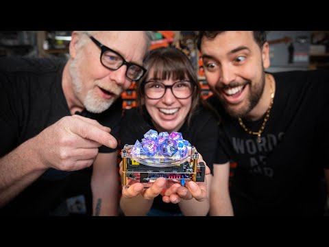 Adam Savage Learns Resin Hacks from @EvanAndKatelyn!