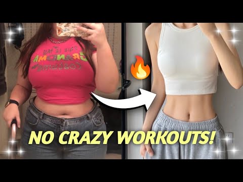 How to Lose Weight Fast Without Diets or Crazy Workouts 🔥✨(Easy Routine)