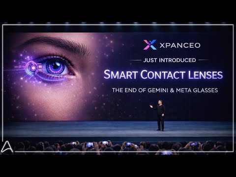 Xpanceo’s AR Contact Lenses Terrified Google’s Gemini and Meta’s Smart Glasses!