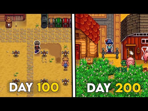 I Played 200 Days Of Stardew Valley