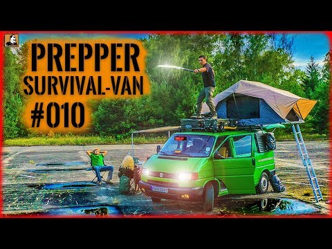 Flucht mit PREPPER NOTFALL VAN #010 | ÜBERLEBEN im ERNSTFALL | Survival Mattin