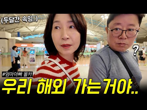 What if I suddenly kidnap you overseas while saying I'm going to Jeju Island? (Mom and Dad's reac...