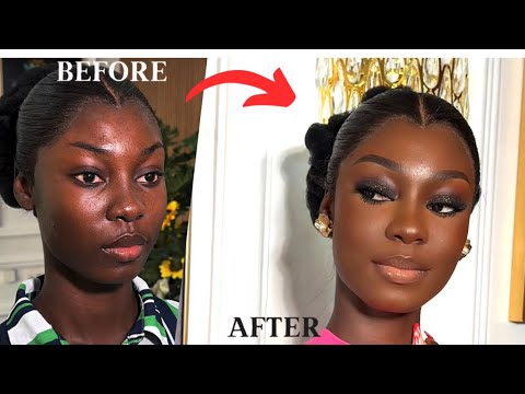 Achieve the perfect darkskin look with this makeup tutorial #makeuptutorial#darkskin#howtomakeup