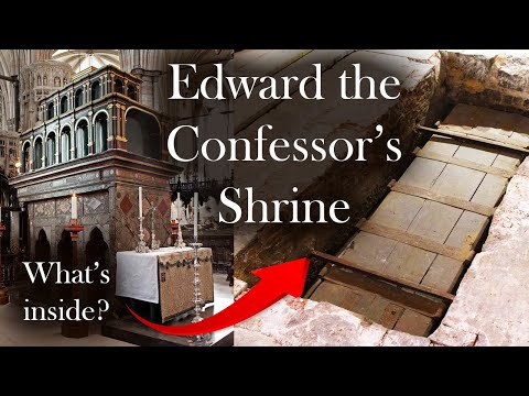 INSIDE THE SHRINE OF ST EDWARD THE CONFESSOR