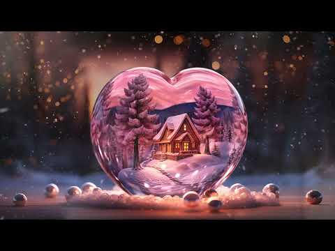 1 HOUR heart snowball v1 | Happy San Valentine's Day Video Loop Wallpaper Screesaver