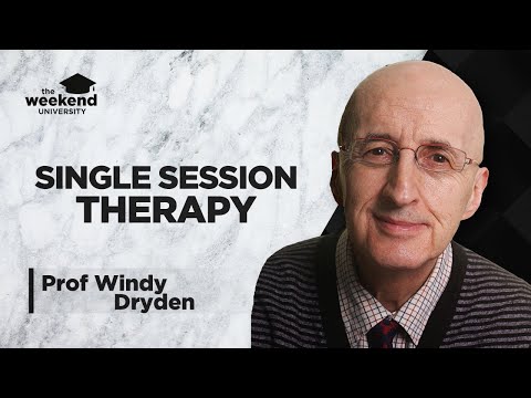 Single Session Therapy – Professor Windy Dryden