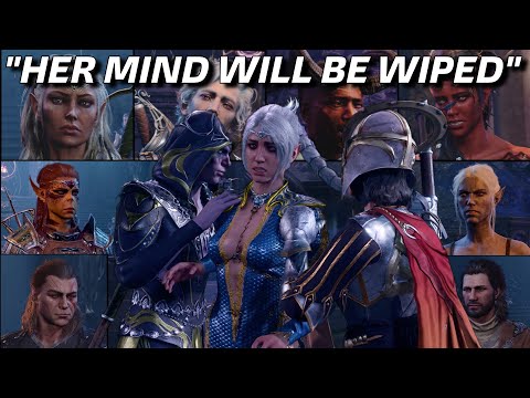 Betraying Shadowheart - all companions reactions | Baldur's Gate 3