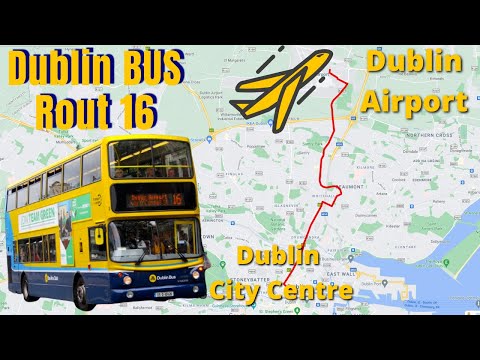 How to get from Dublin City to Dublin International Airport | Bus Ride Route 16