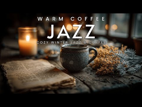 Cozy Winter Jazz Piano for Relaxing Study | Warm Coffee Shop Ambience & Gentle Snow Melodies