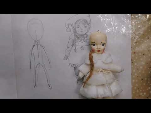 Мастер-класс "Ватная игрушка на ёлку"