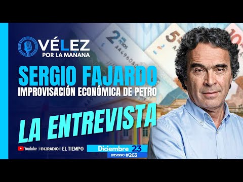 🔊Petro's economic improvisation | Sergio Fajardo, Presidential Candidate #velezporlamanana