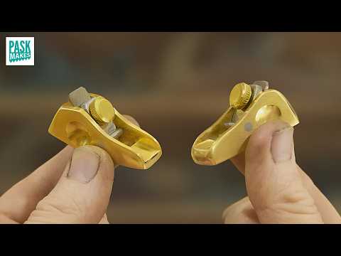 Making 2 Tiny Planes - One with Basic tools and One Machined