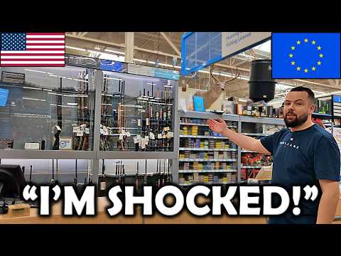 Europeans Visit WALMART for the First Time… (WE’RE SHOCKED!)
