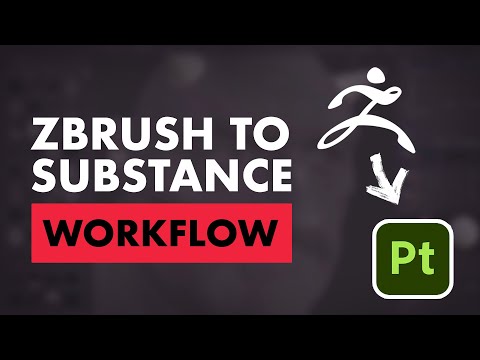 Exporting Models from ZBrush to Substance 3D Painter