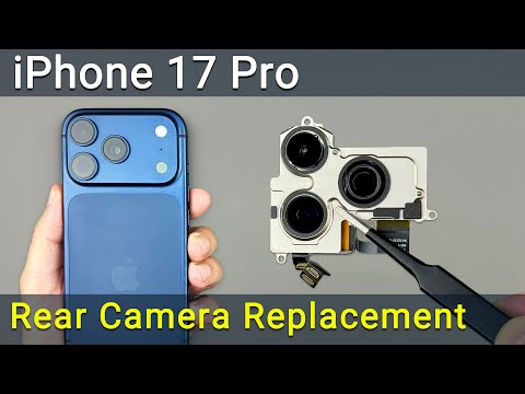 iPhone 17 Pro Rear Camera Replacement | Fix Black Screen, Blurry Photos & Focus Issues