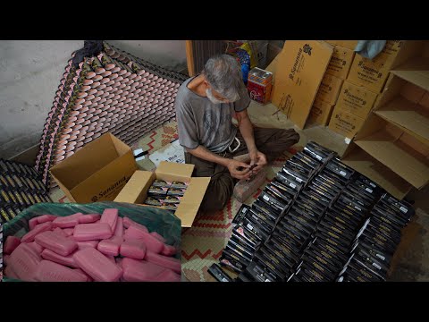 Amazing Process of Making Bath Soap From Soap Noodles || A new Business idea