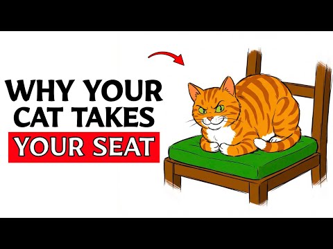 If Your Cat Takes Your Seat, They’re Trying to Tell You This...