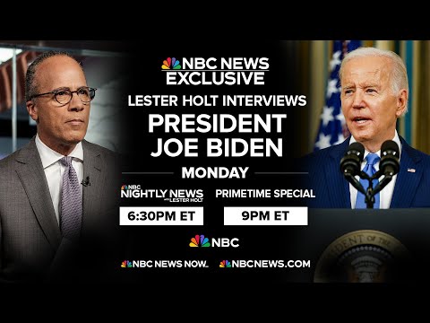 Full Interview: President Joe Biden interviewed by Lester Holt | NBC News