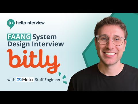 Beginner System Design Interview: Design Bitly w/ a Ex-Meta Staff Engineer
