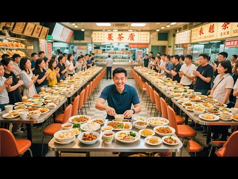 【粤语】在中国香港，一家大排档24h不停歇营业，每天供应超200百种食物，竟是为了1000位孤独老人！