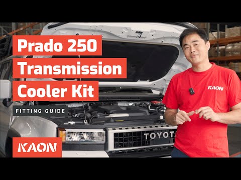 Do you need a Transmission Cooler? Installing our kit for the Prado 250
