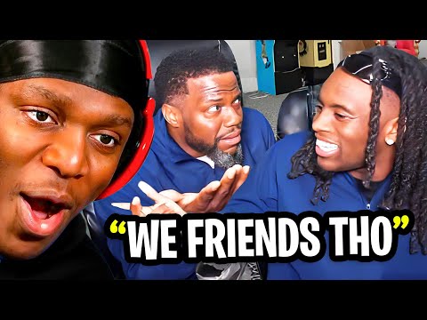 KSI Reacts to Kai Cenat's Funniest Moments