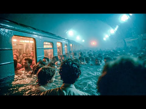 2000 People Trapped In Flooded Subway With No Way Out