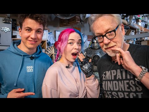 Adam Savage Meets Nerdforge's Martina and Hansi!