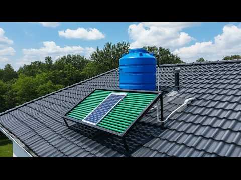 No Gas No Electricity. Heat entire home water everyday #invention