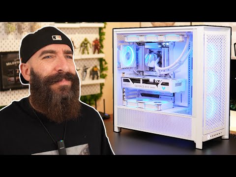 ULTIMATE Back Connect / Cable Management PC Build! (Corsair 5000D + ASUS BTF)