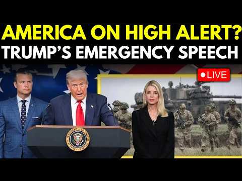 Trump LIVE: Trump Issues Urgent Warning, US Put On High Alert? | US BREAKING NEWS | Live News