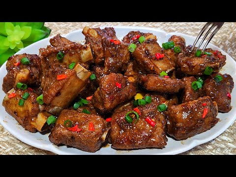This is The Tastiest Pork Ribs Recipe Ever! You will cook it again & again!!! 🔥😋 | 2 RECIPES