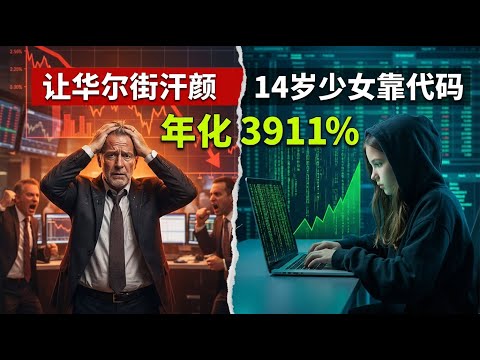 14歲少女靠代碼讓華爾街汗顏!年化3911%的「反人性」交易秘密!