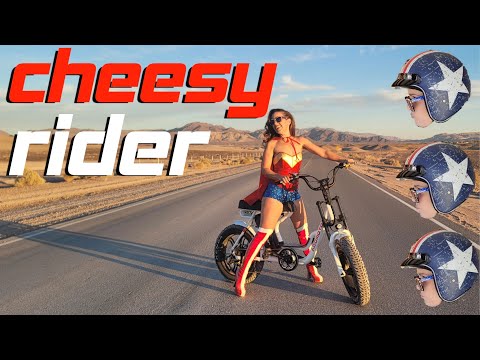 #681 CHEESY RIDER: Cruising Around Death Valley on My New Addmotor E-Bike!