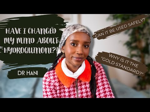 i’ve changed my mind on hydroquinone | Dr Hani
