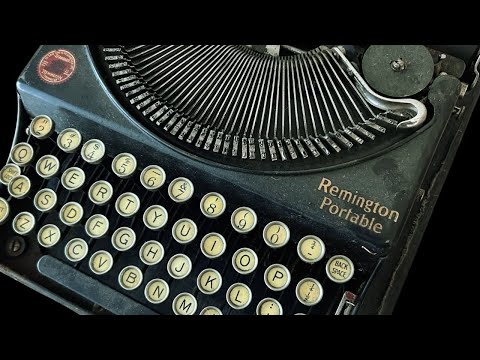 Full Typewriter Restoration - 1921 Remington Portable Model 1