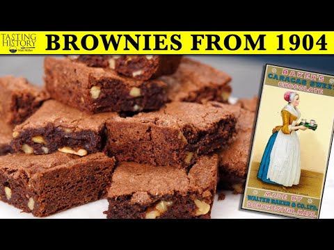 Baking the Original Brownie - The History of Brownies
