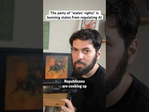 The GOP is banning states from regulating AI